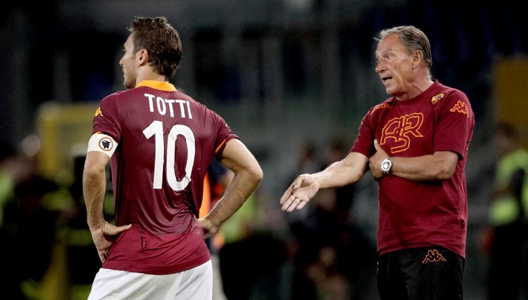 Francesco Totti, Zdenek Zeman