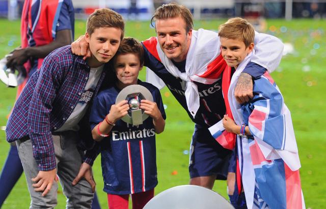 Beckham udeležen v prometni nesreči