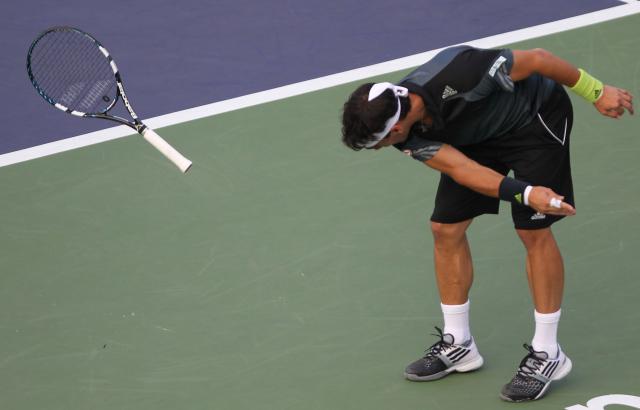 Fognini ponovno besnel na igrišču