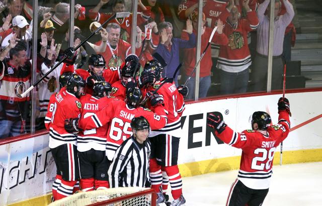 Chicago Blackhawks izpadel v prvem krogu