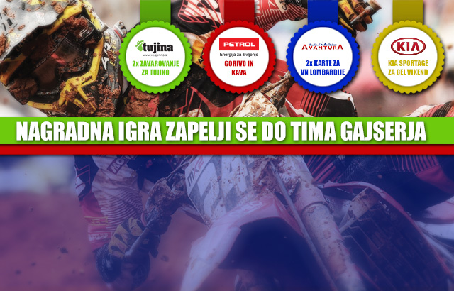 Nagradna igra: ZAPELJI SE DO TIMA GAJSERJA!