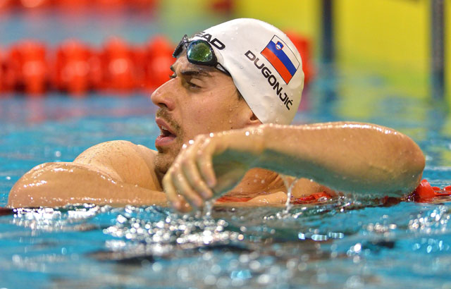 Dugonjić napovedal boj za medaljo, Klinarjeva osma