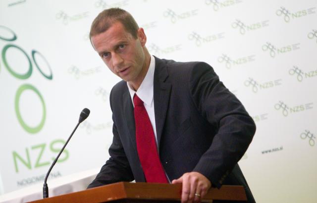 Čeferin tudi uradno kandidat za predsednika Uefe