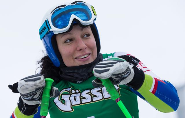 Ilka Štuhec v Švici do izida sezone