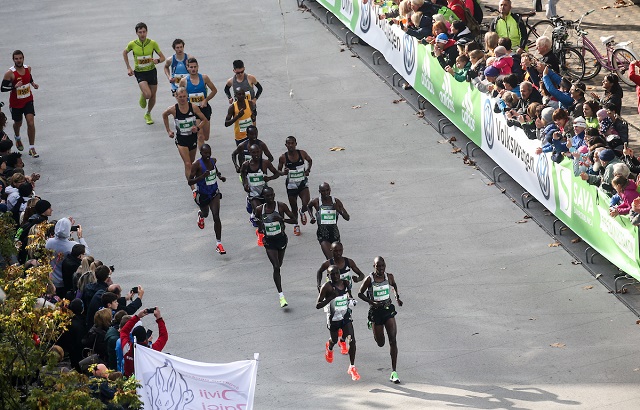 FOTO: Ljubljano je osvojil Kenijec Laban Mutai