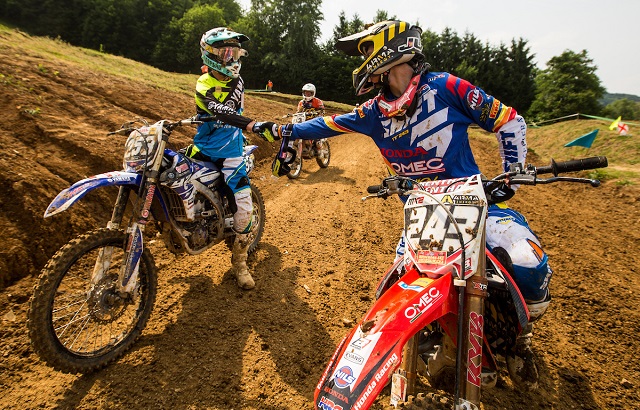 Slovenski motokrosisti z Gajserjem po finale A