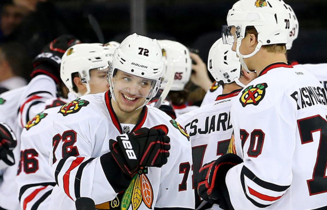 Panarin blestel v Madison Square Gardnu
