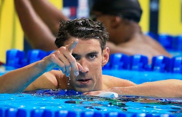 Phelps blestel tudi v delfinu
