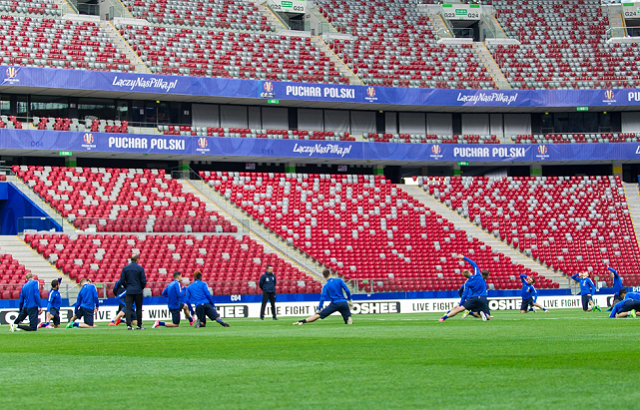 FOTO: Najlepši poljski stadion čaka veliki finale