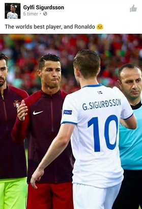 Najboljši nogometaš na svetu in Cristiano