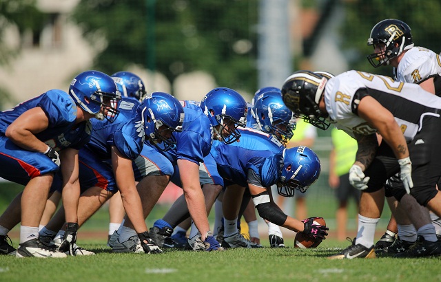 FOTO: Sokoli v polfinalu lige AFL!