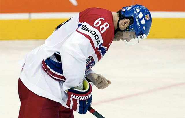 Jagr poškodovan, a naj bi igral