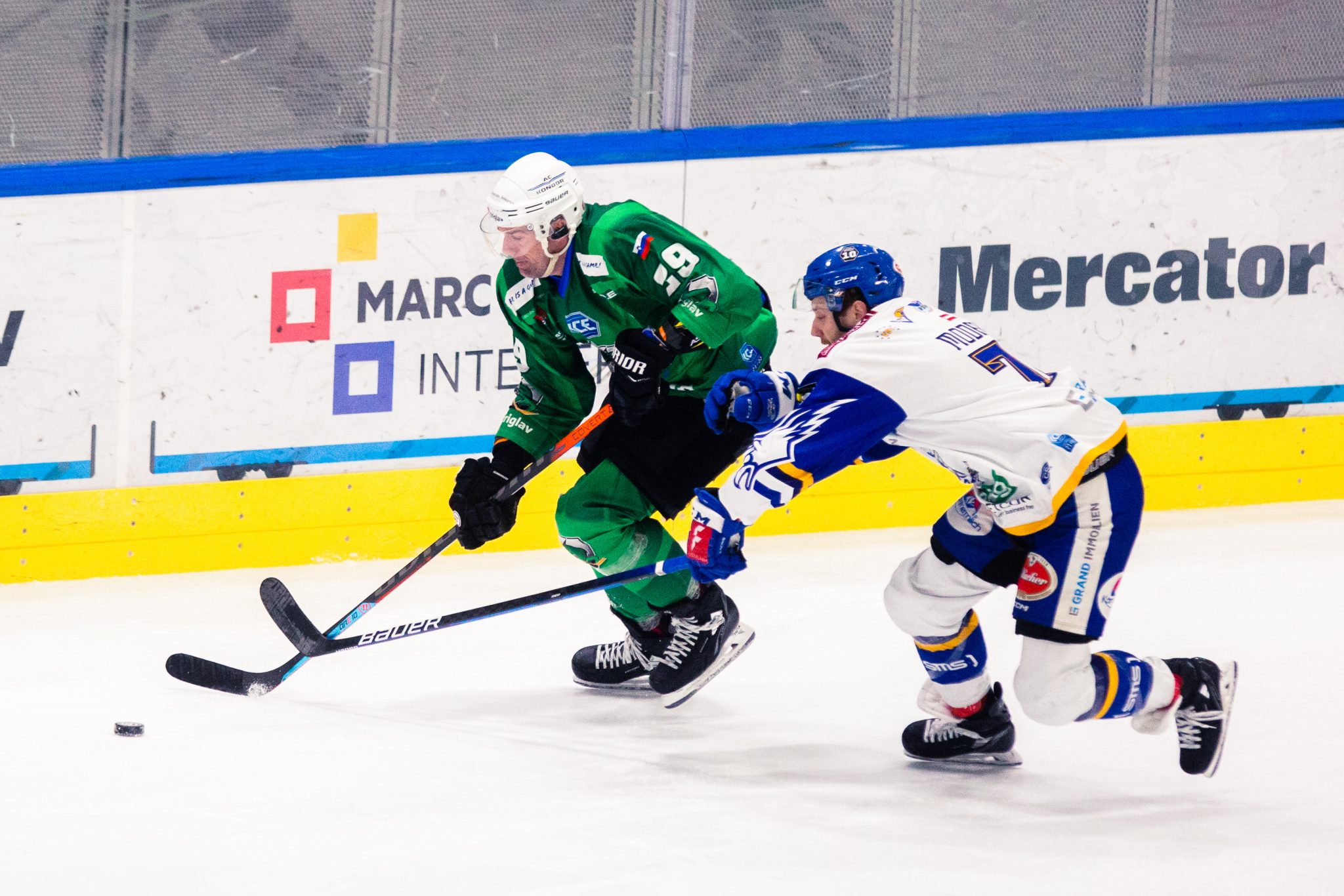 KAC in Znojmo do četrtfinala ICE Hockey League, Olimpija proti Beljaku